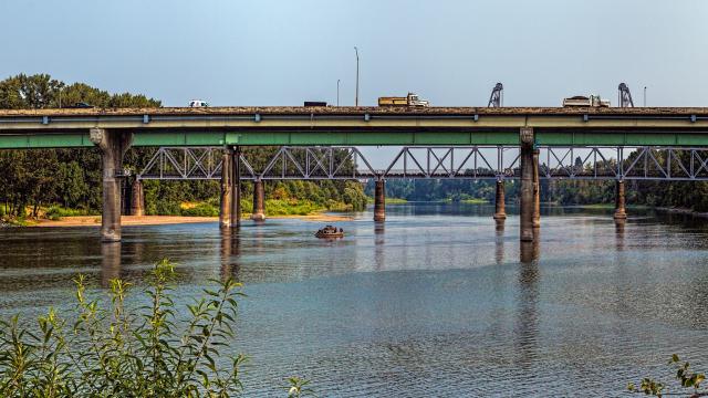 bridge over water